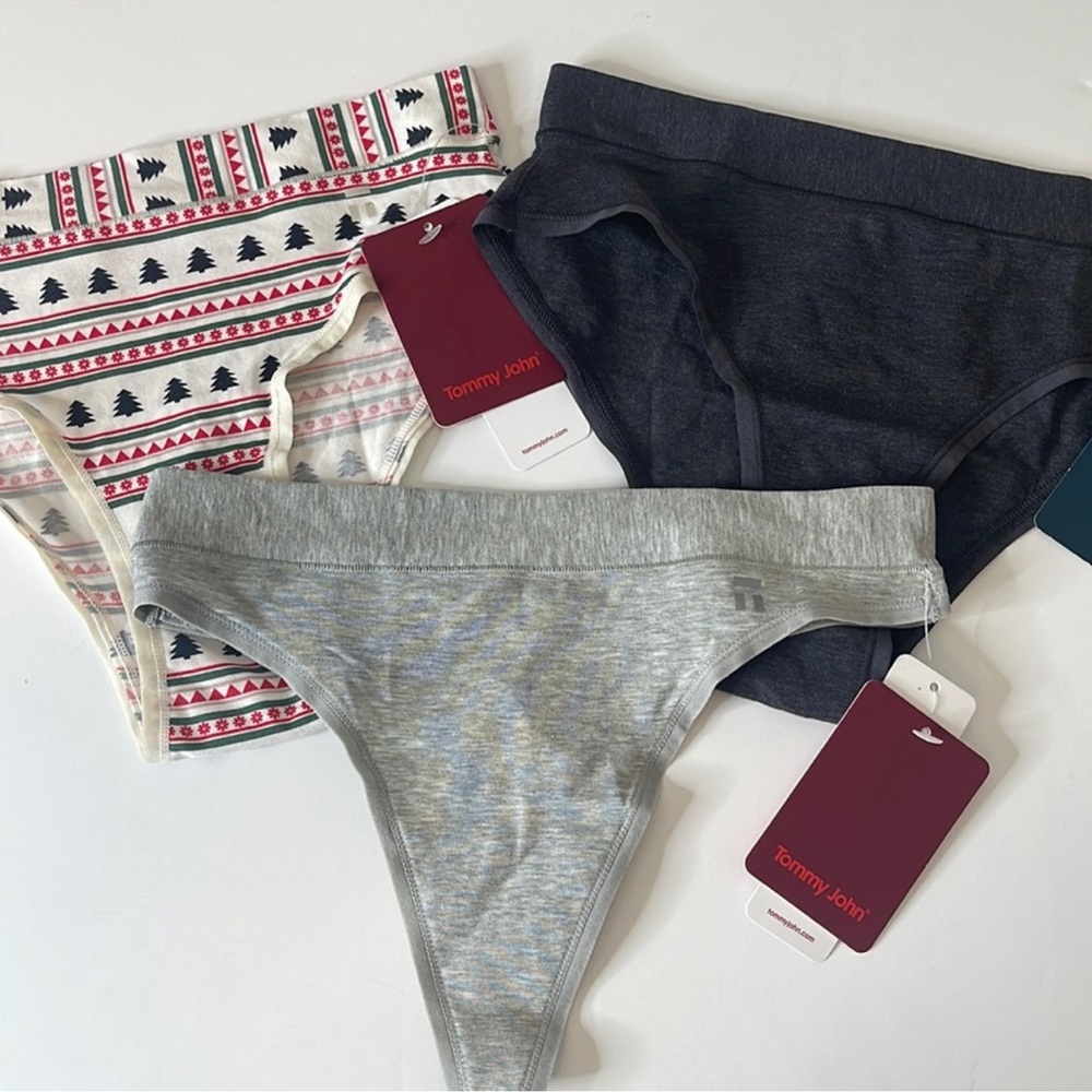 Tommy John Assortment of Panties 3 Pairs - Size XS